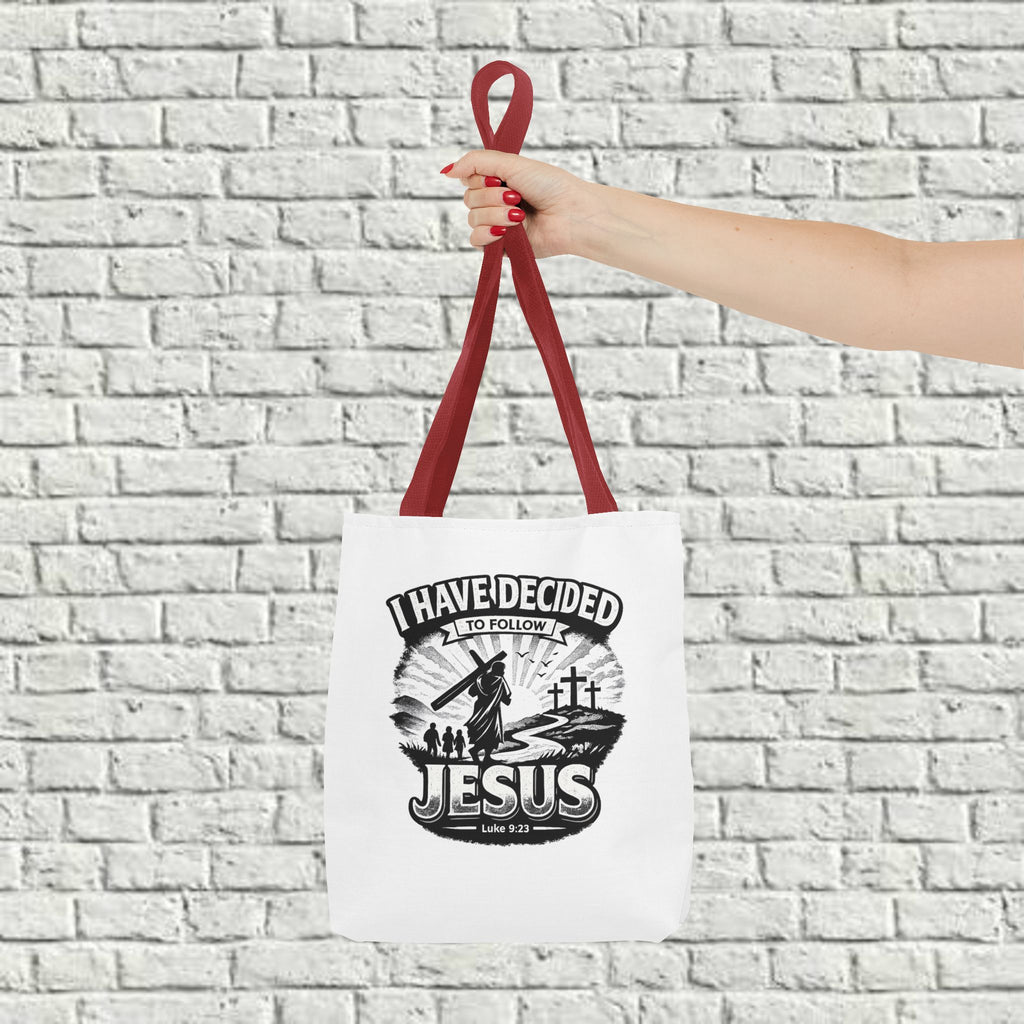 I Have Decided to Follow Jesus Tote Bag — Carryall