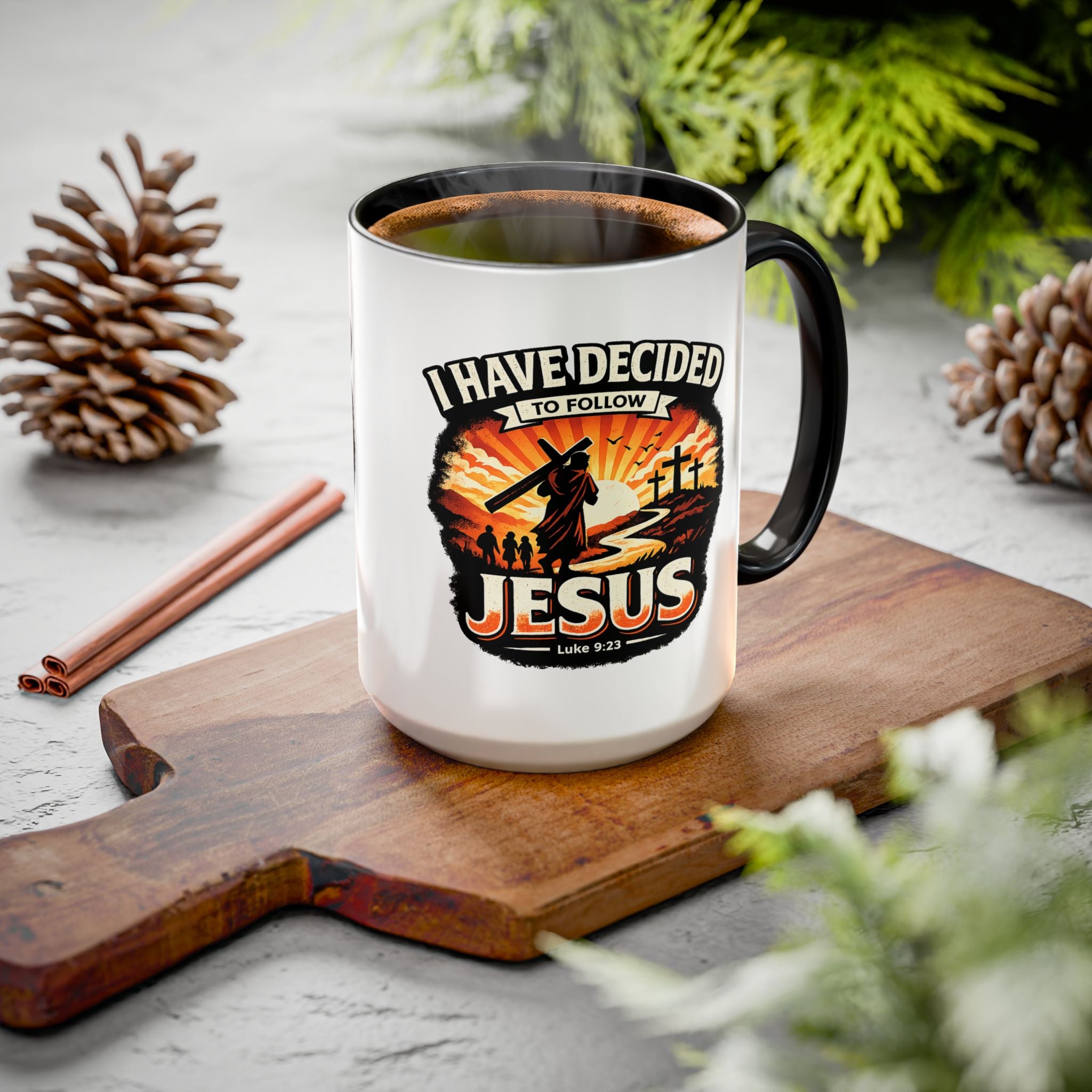 I Have Decided to Follow Jesus - Christian Faith Coffee Mug (11oz/15oz)