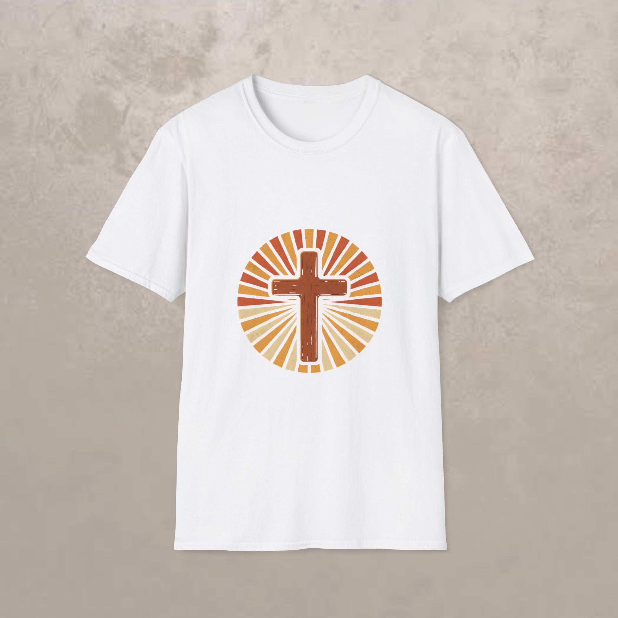 Cross with Sunburst Rays T-Shirt