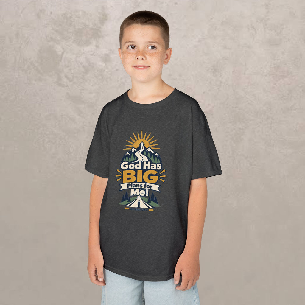 Kids - "God Has Big Plans for Me" Tee - Jeremiah 29:11