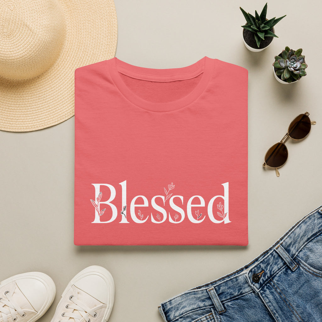 Blessed Floral Logo  Women's T-Shirt