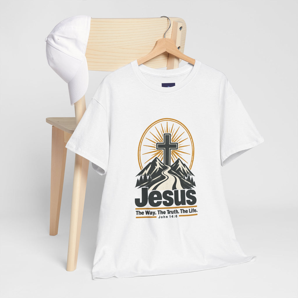 Jesus: The Way, The Truth, The Life - John 14:6 Unisex Graphic Tee