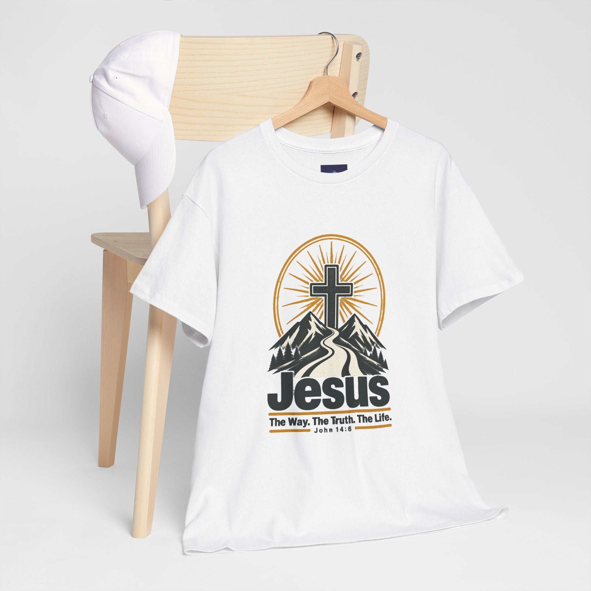Jesus: The Way, The Truth, The Life - John 14:6 Unisex Graphic Tee
