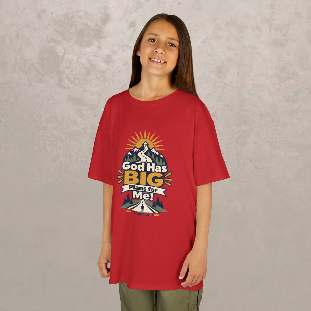 Kids - "God Has Big Plans for Me" Tee - Jeremiah 29:11