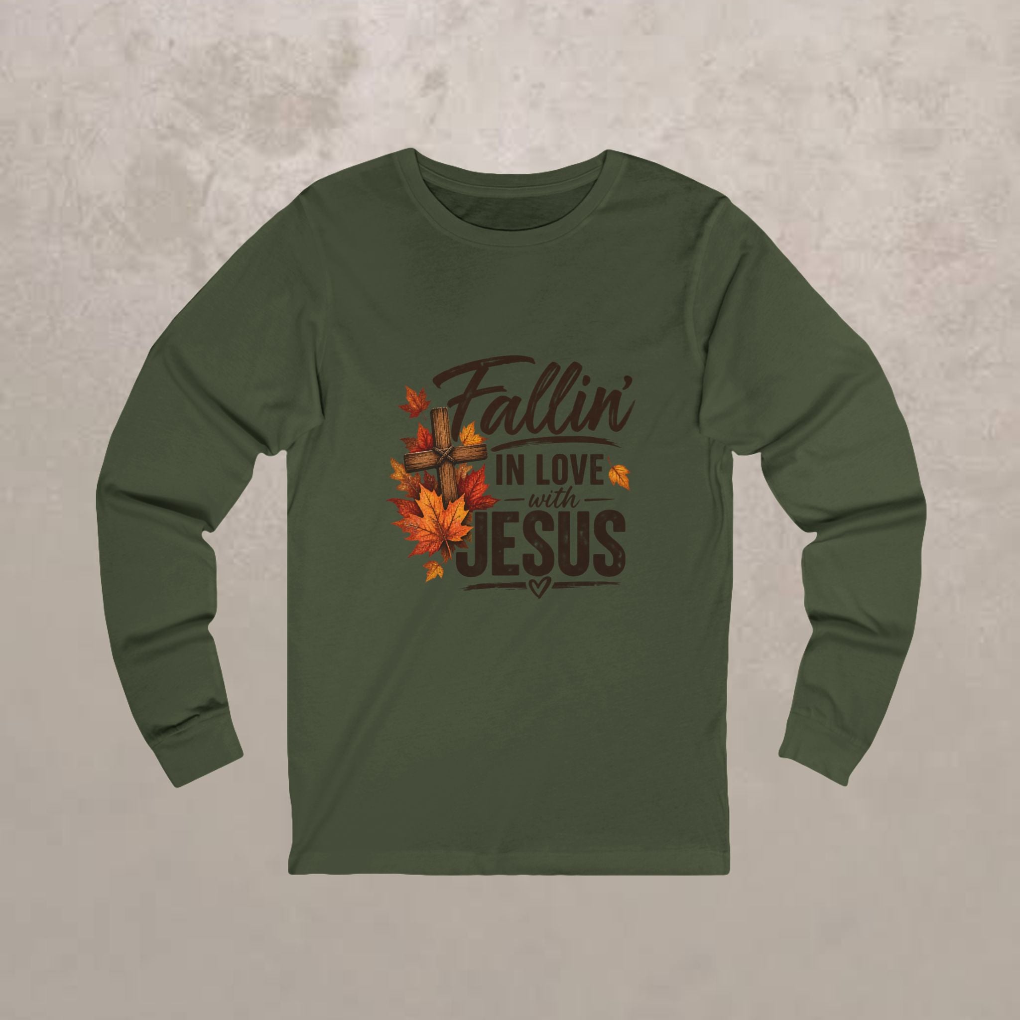 Fallin' in Love with Jesus - Long Sleeve Tee