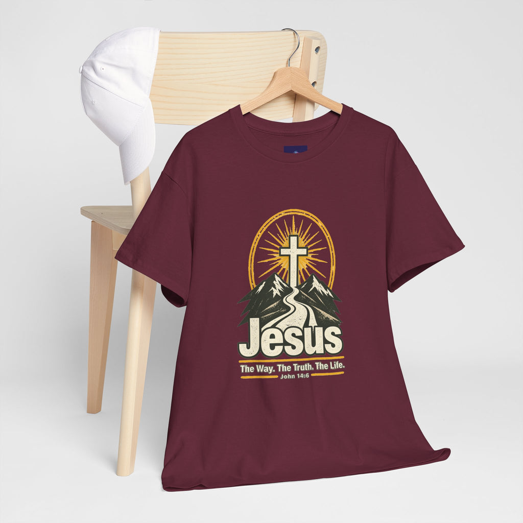 Jesus - The Way, Truth, Life — John 14:6 Unisex Graphic Tee