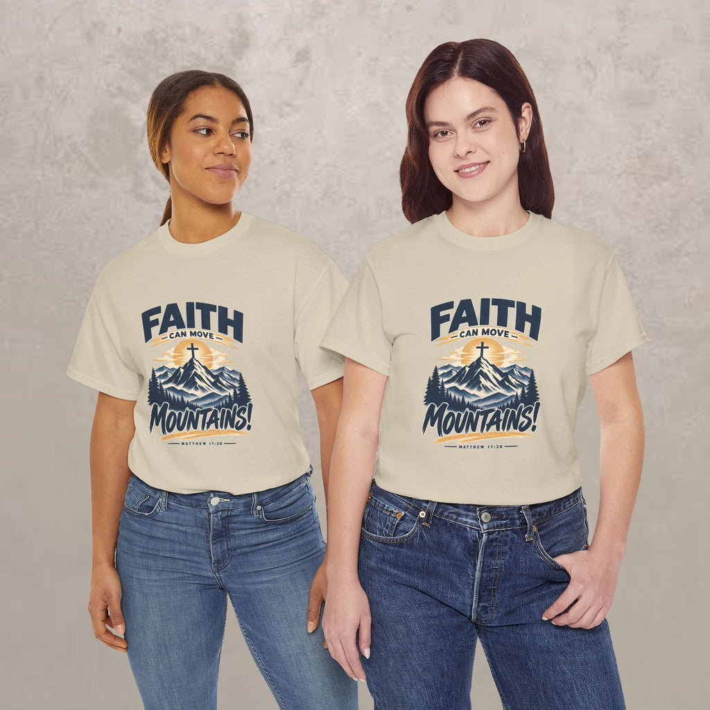 Faith Can Move Mountains Unisex Tee