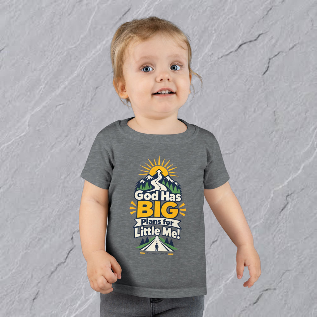 Toddler - God Has Big Plans for Little Me - Tee - Jeremiah 29:11
