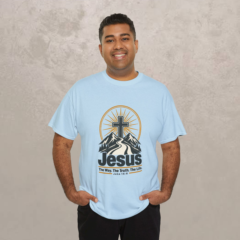 Jesus: The Way, The Truth, The Life - John 14:6 Unisex Graphic Tee