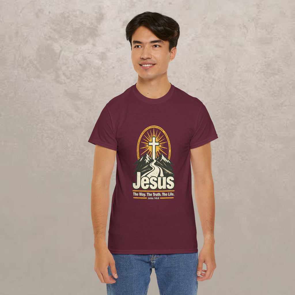Jesus - The Way, Truth, Life — John 14:6 Unisex Graphic Tee