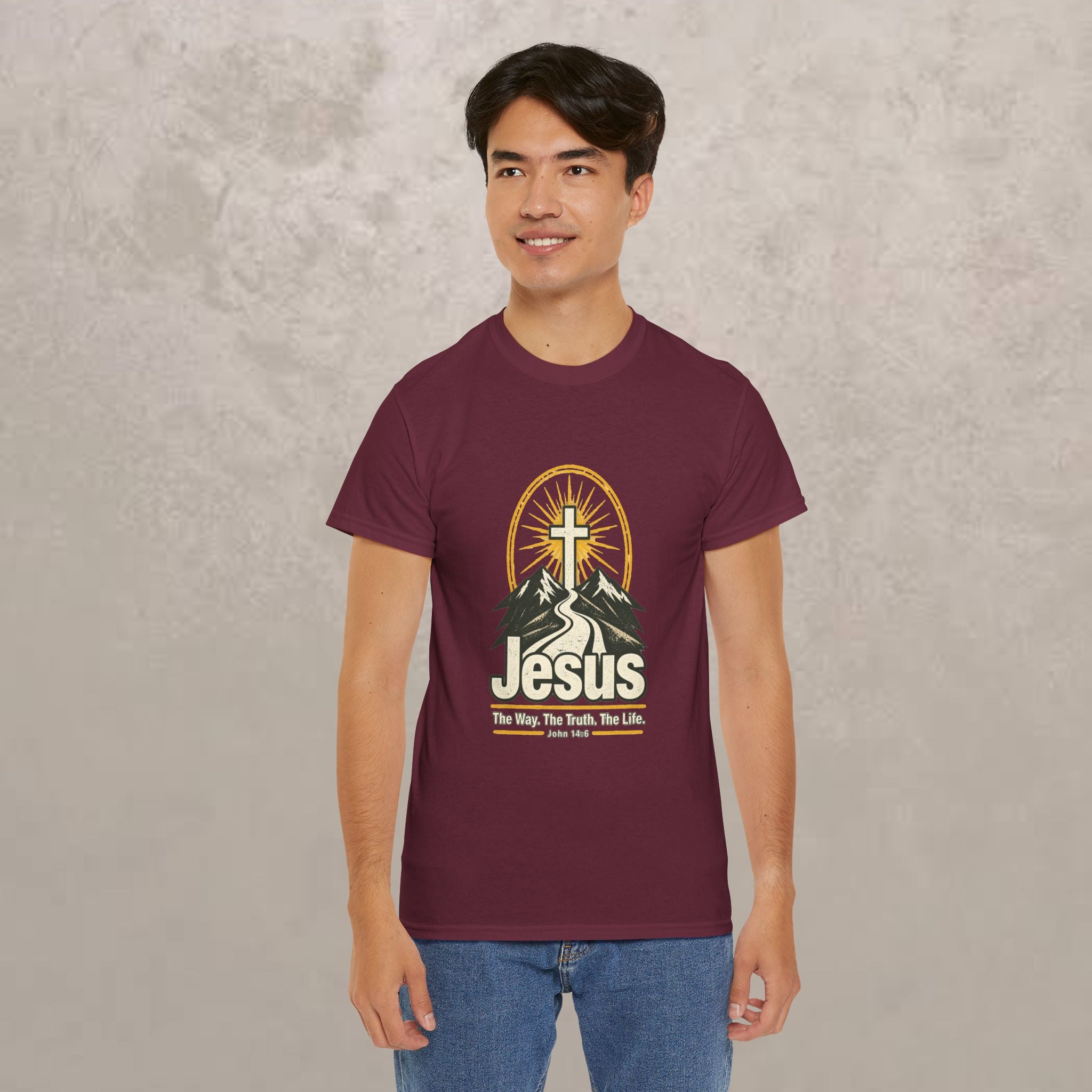 Jesus - The Way, Truth, Life — John 14:6 Unisex Graphic Tee