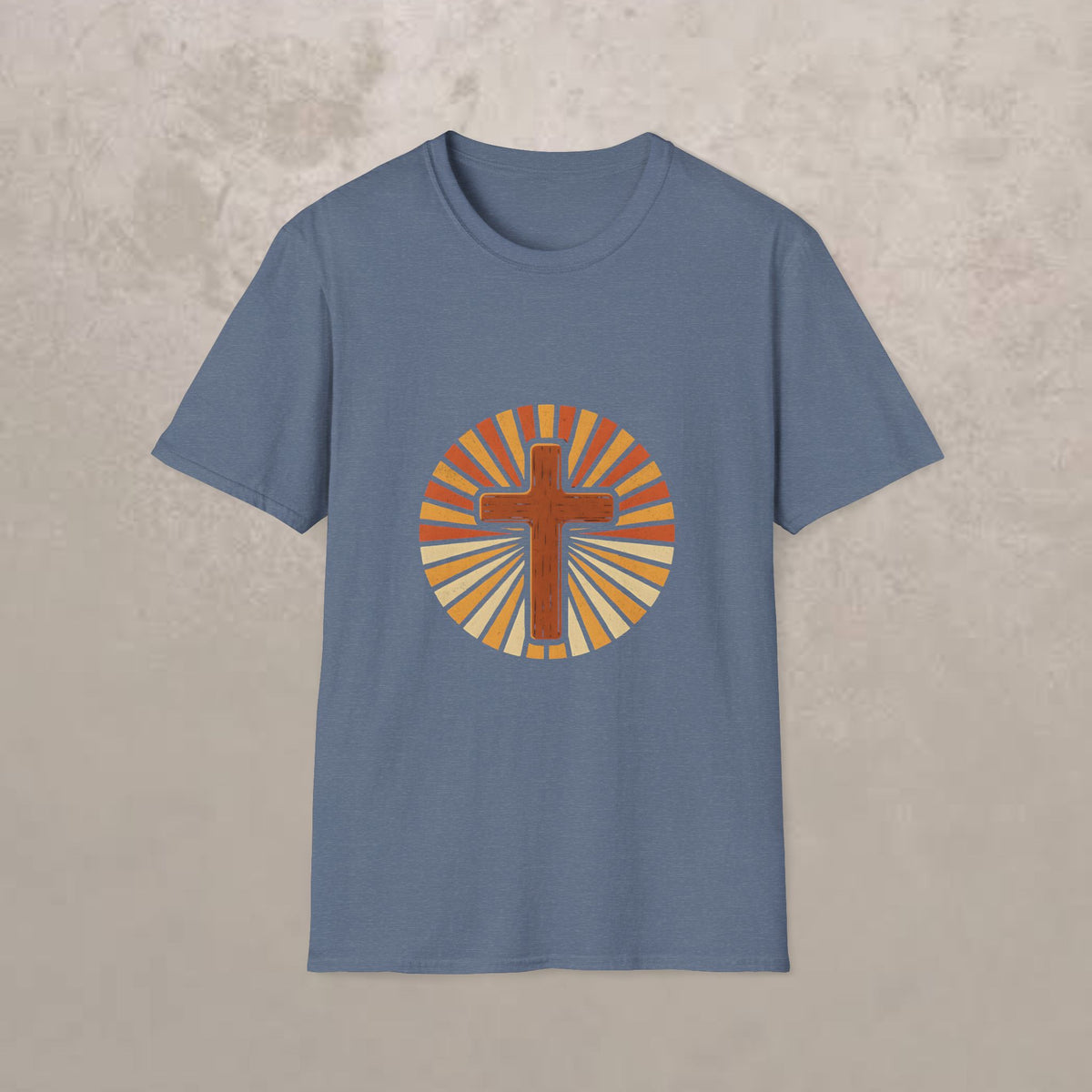 Cross with Sunburst Rays T-Shirt