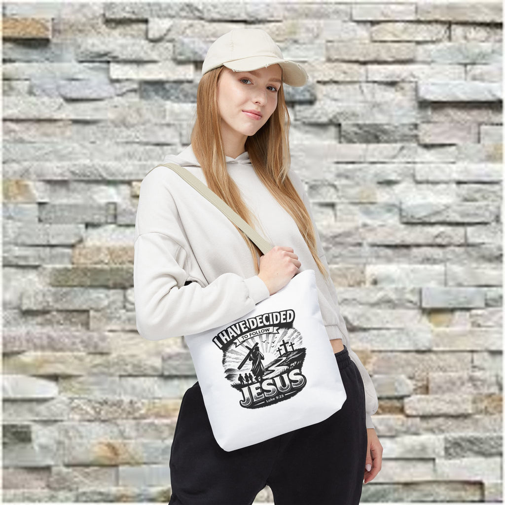 I Have Decided to Follow Jesus Tote Bag — Carryall