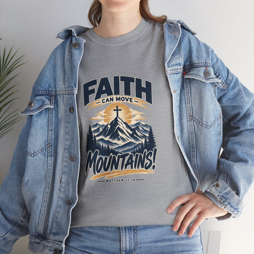 Faith Can Move Mountains Unisex Tee