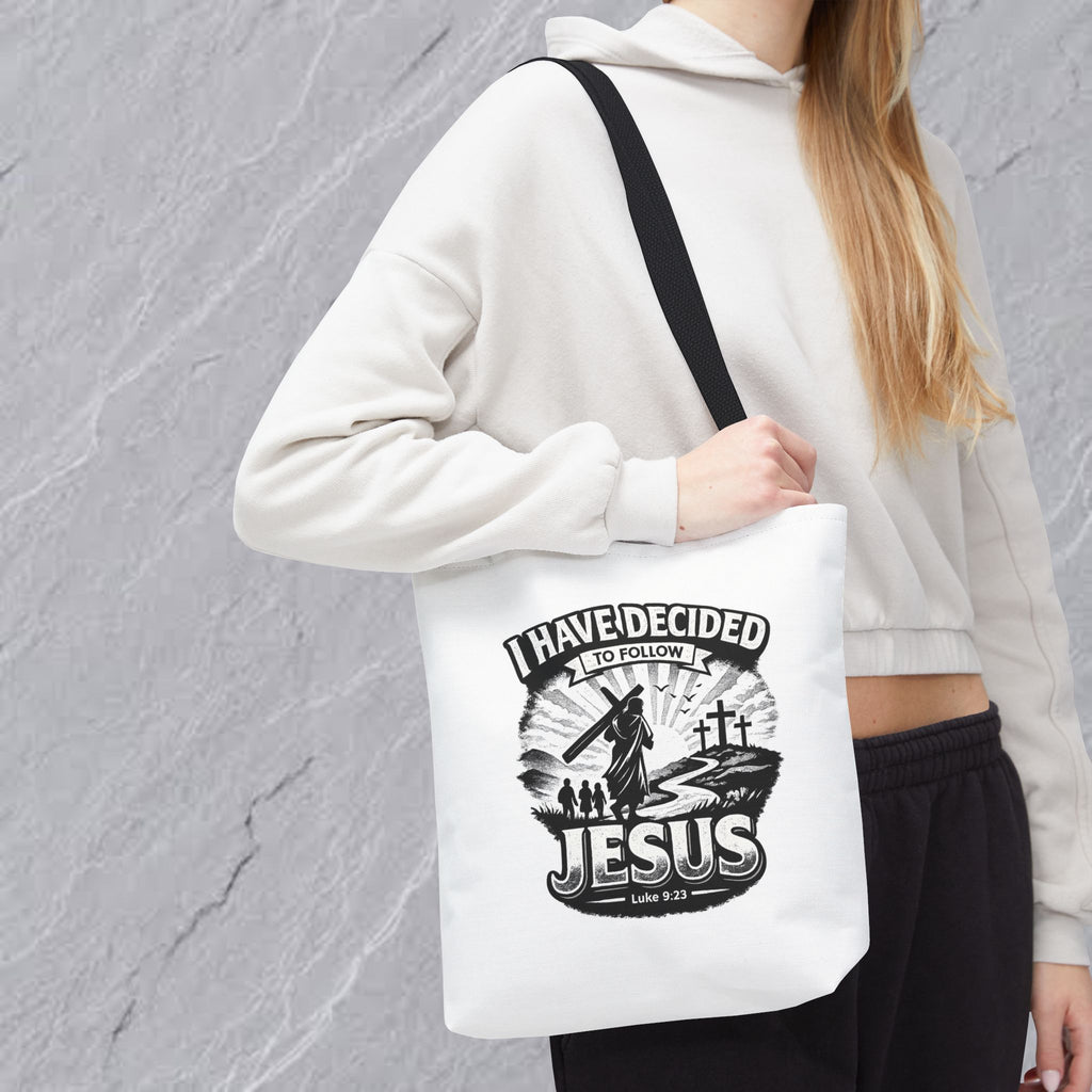 I Have Decided to Follow Jesus Tote Bag — Carryall