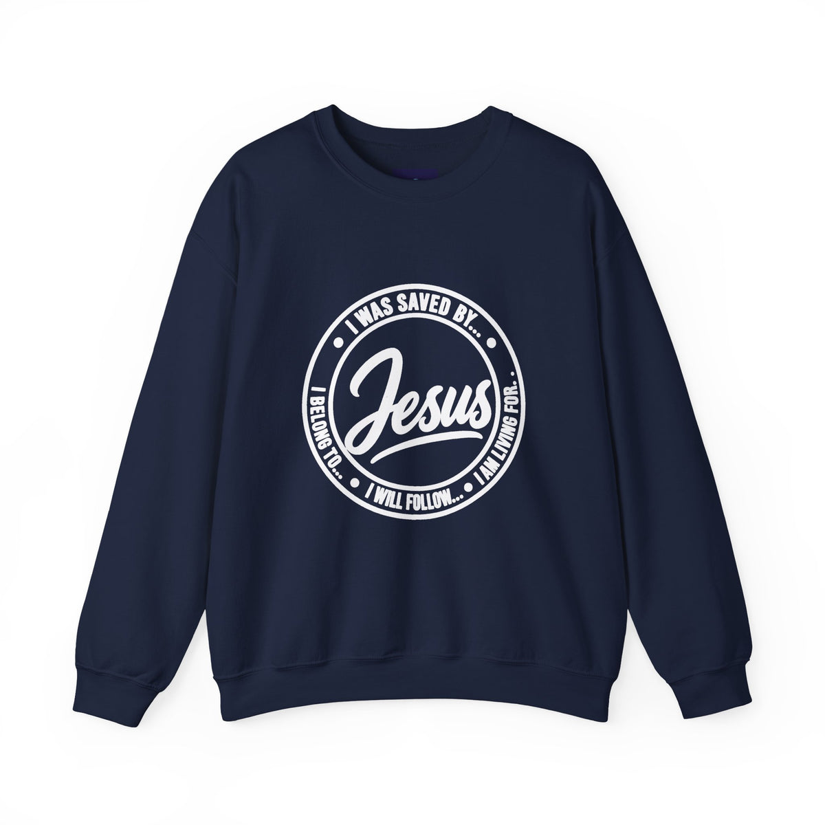 Jesus - I Will Follow - Christian Graphic Sweatshirt/Pullover
