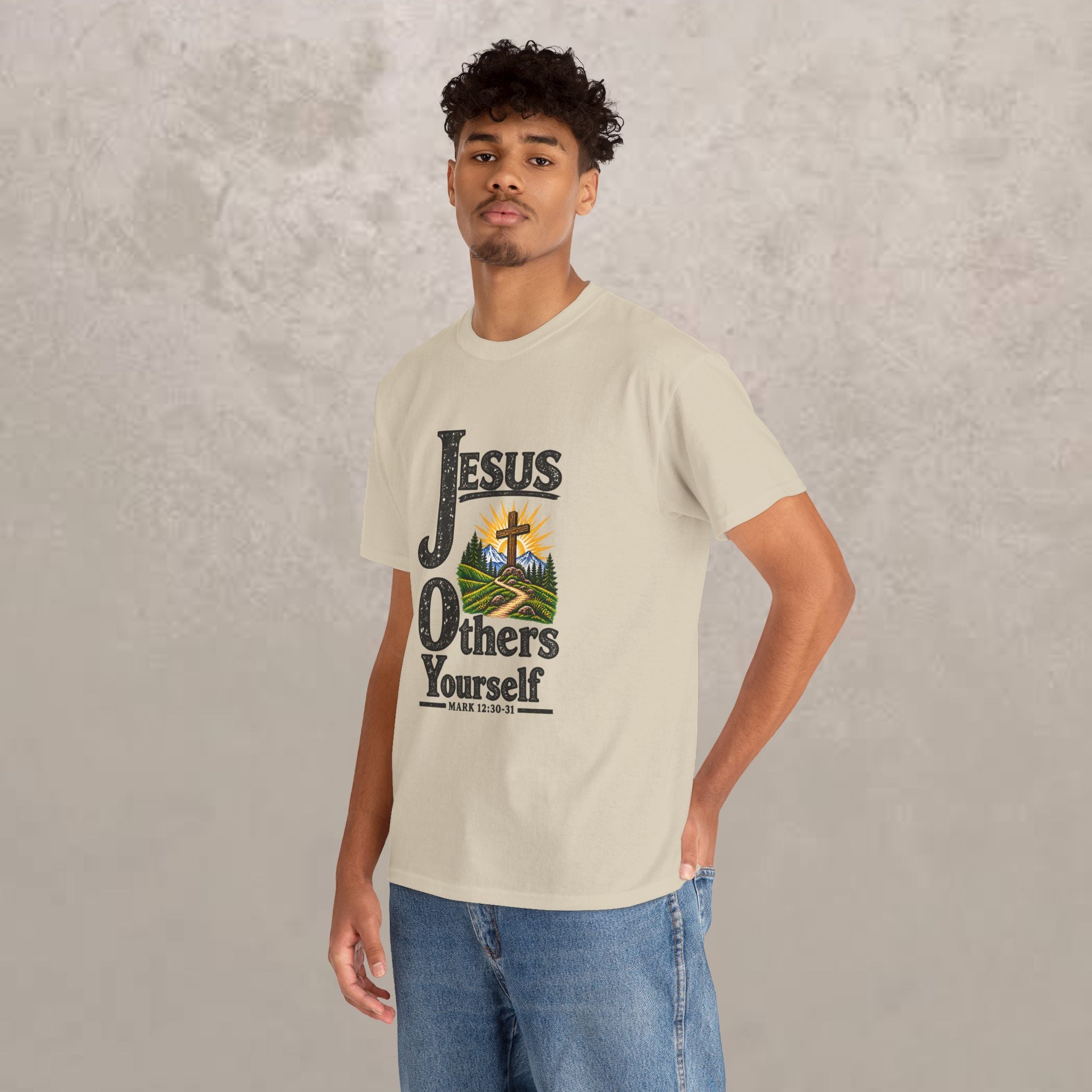 JOY - Jesus, Others, Yourself Tee — Mark 12:30-31