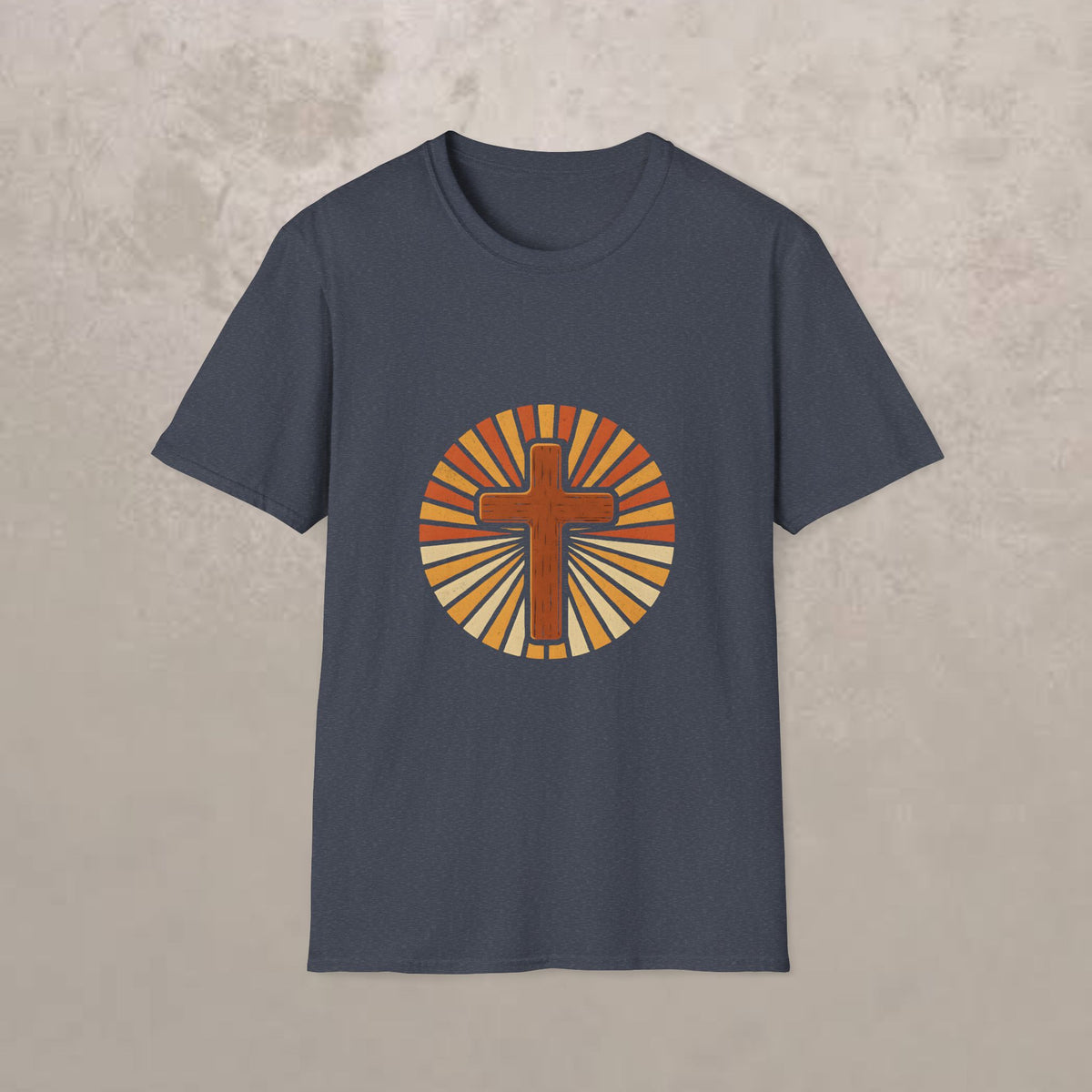 Cross with Sunburst Rays T-Shirt