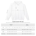 Fall for Jesus Hoodie — 'He Never Leaves' Autumn Christian Sweatshirt
