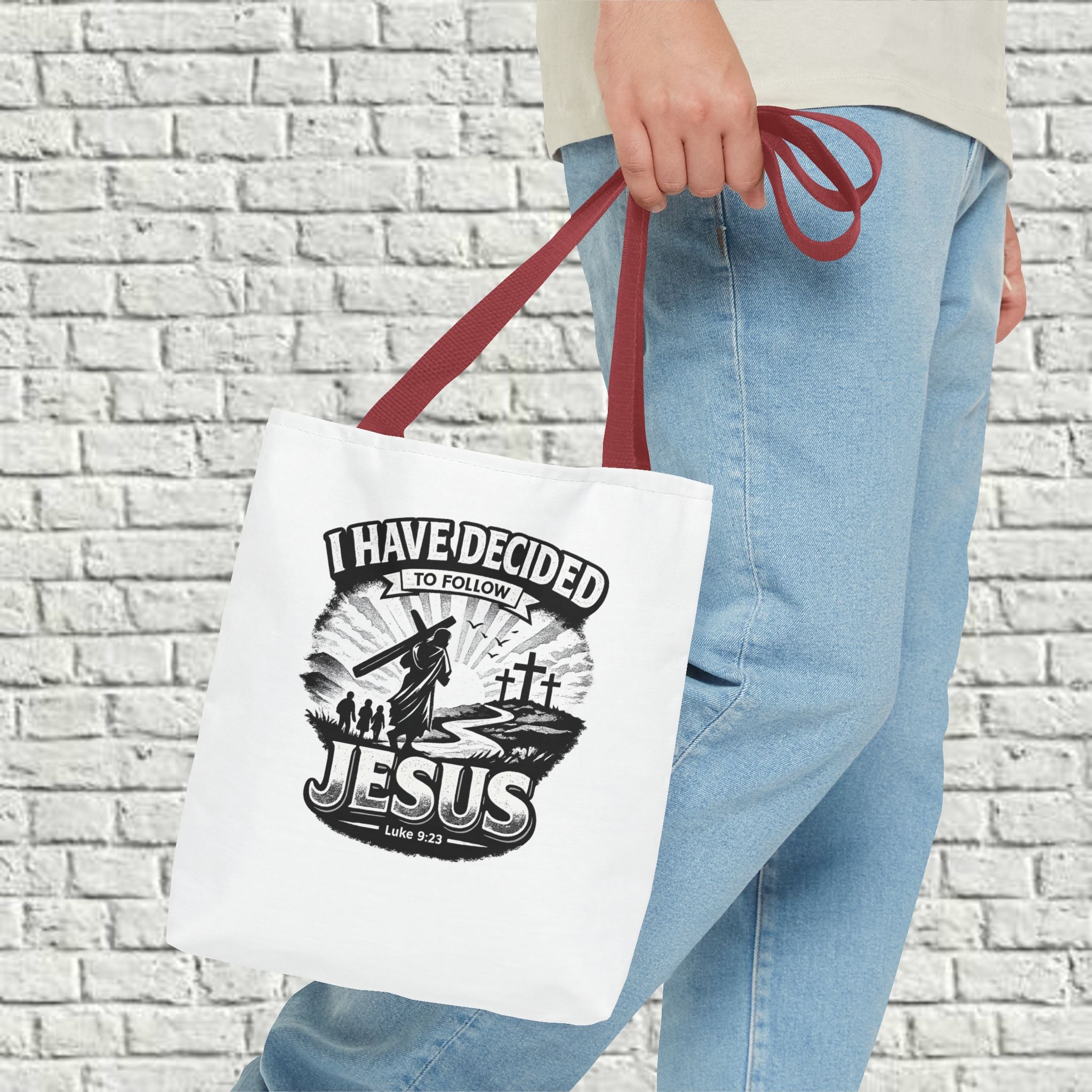 I Have Decided to Follow Jesus Tote Bag — Carryall