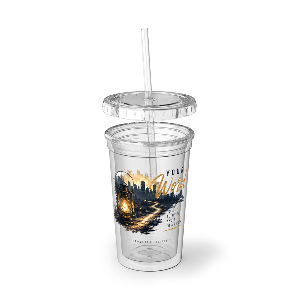 Your Word  is Lamp to my Feet - Suave Acrylic Cup