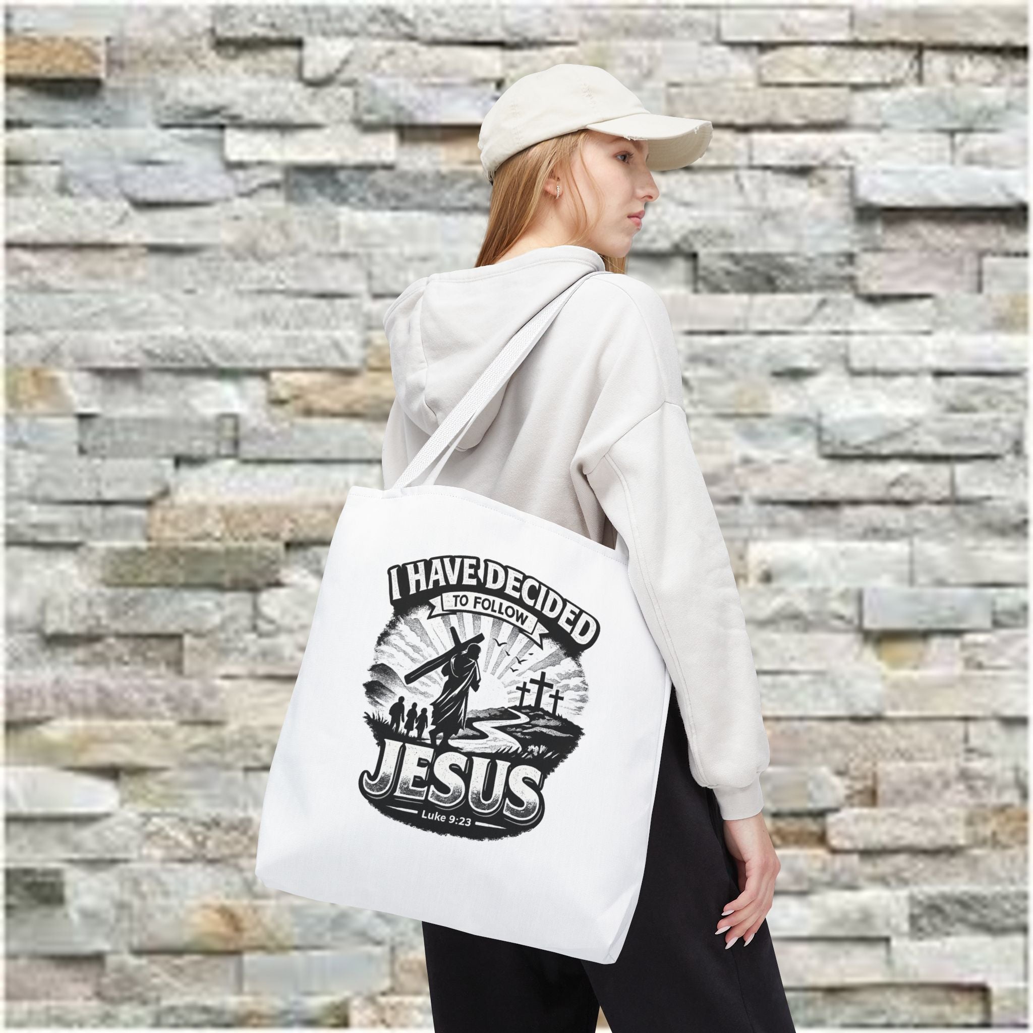 I Have Decided to Follow Jesus Tote Bag — Carryall