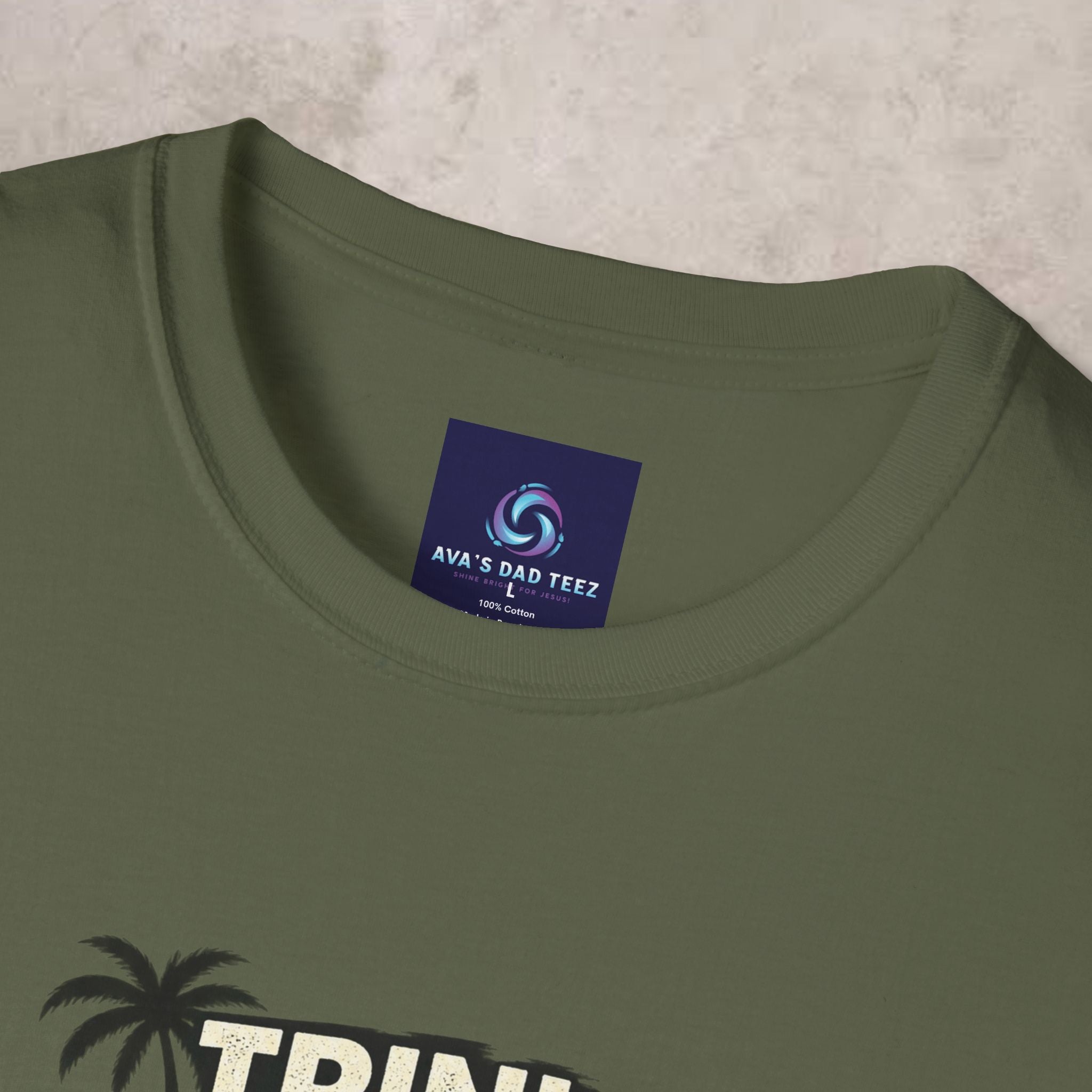 Trini by DNA - Christian by The Blood - Trinidad Unisex Tee