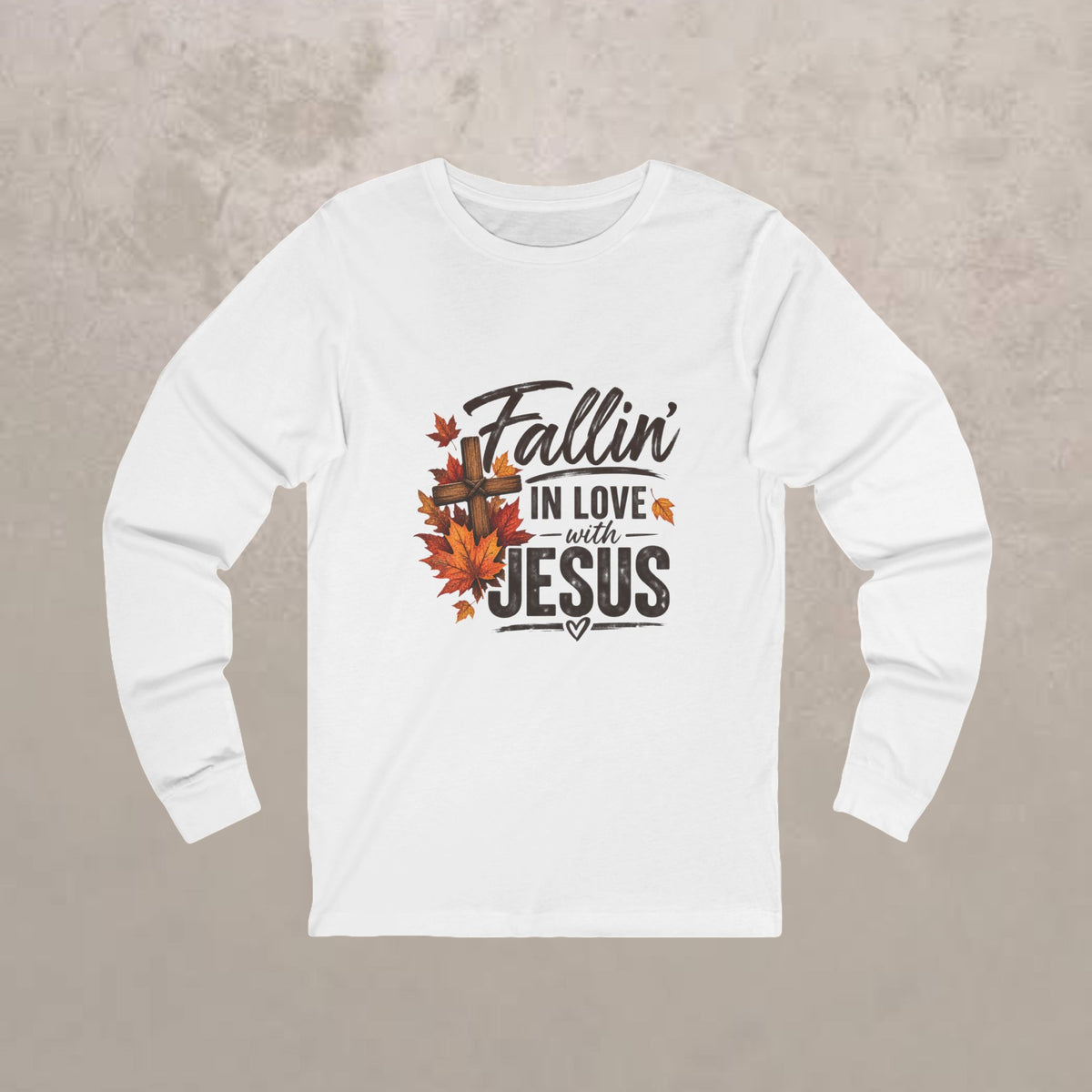 Fallin' in Love with Jesus - Long Sleeve Tee