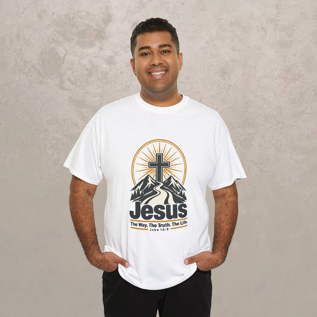 Jesus: The Way, The Truth, The Life - John 14:6 Unisex Graphic Tee