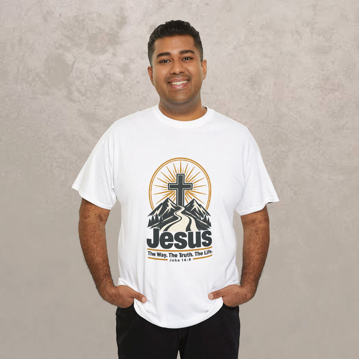 Jesus: The Way, The Truth, The Life - John 14:6 Unisex Graphic Tee
