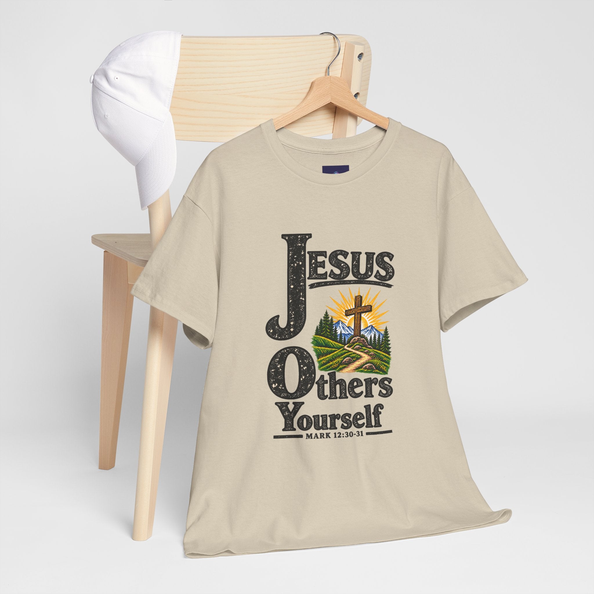 JOY - Jesus, Others, Yourself Tee — Mark 12:30-31