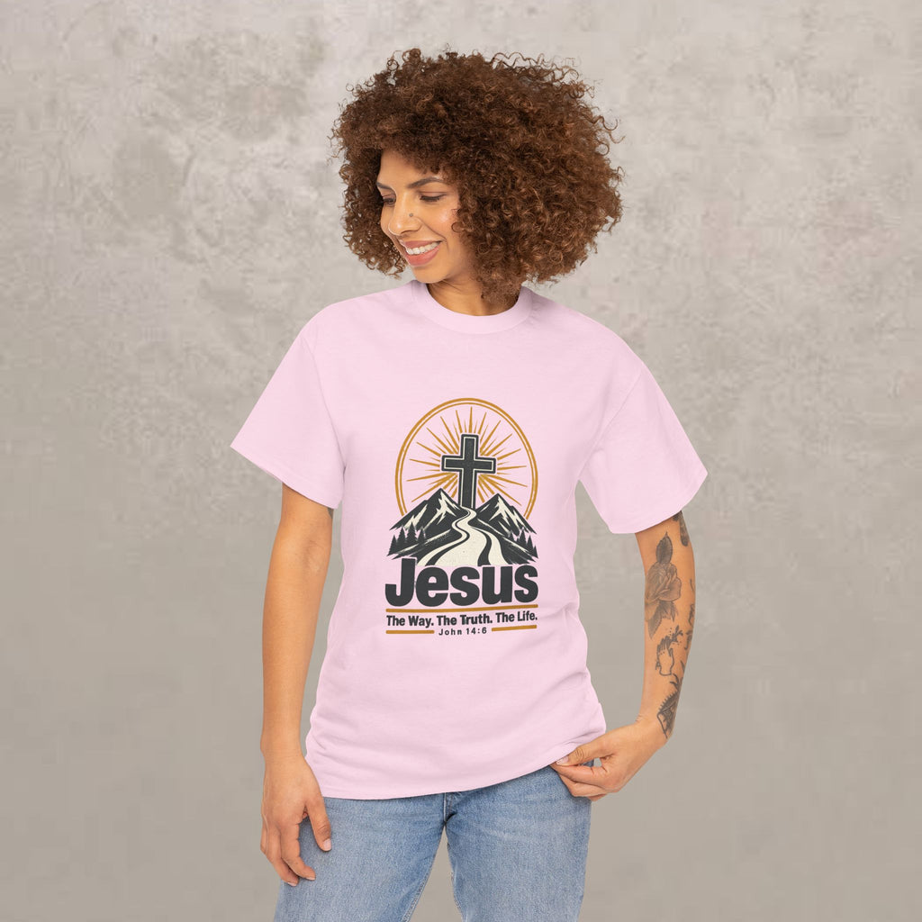 Jesus: The Way, The Truth, The Life - John 14:6 Unisex Graphic Tee
