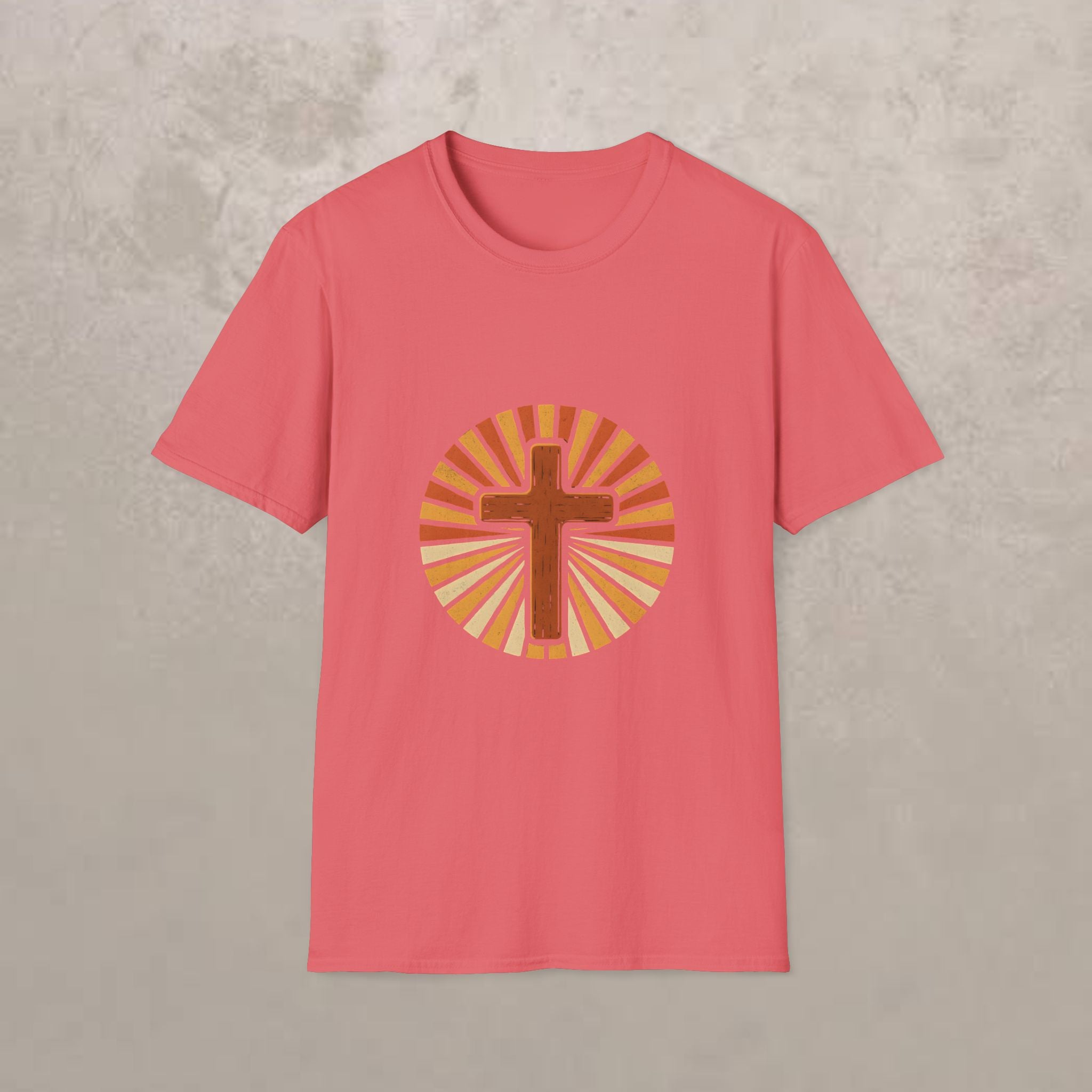Cross with Sunburst Rays T-Shirt
