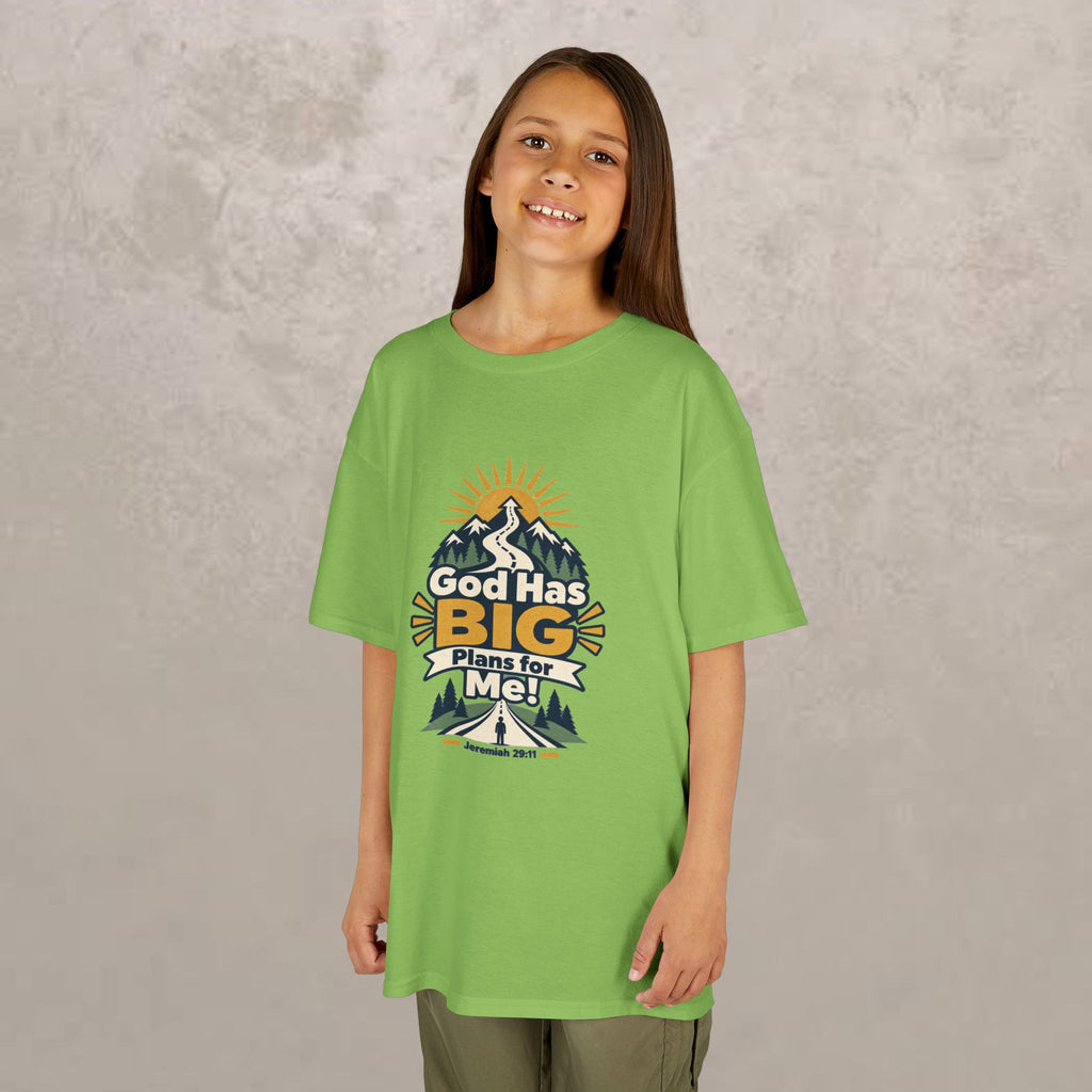 Kids - "God Has Big Plans for Me" Tee - Jeremiah 29:11