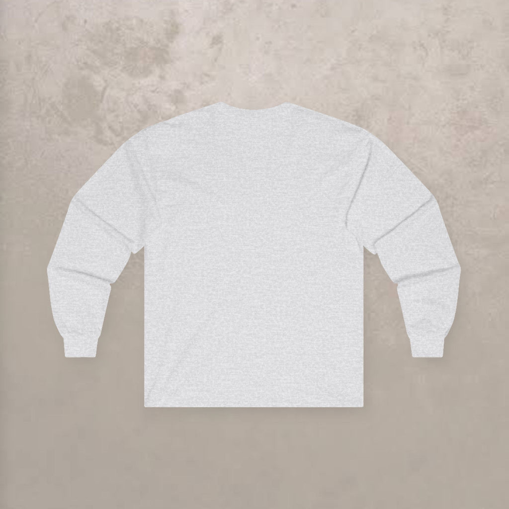 Adult - Happy Fall Y'all - Autumn Leaves Pumpkin Long Sleeve Tee