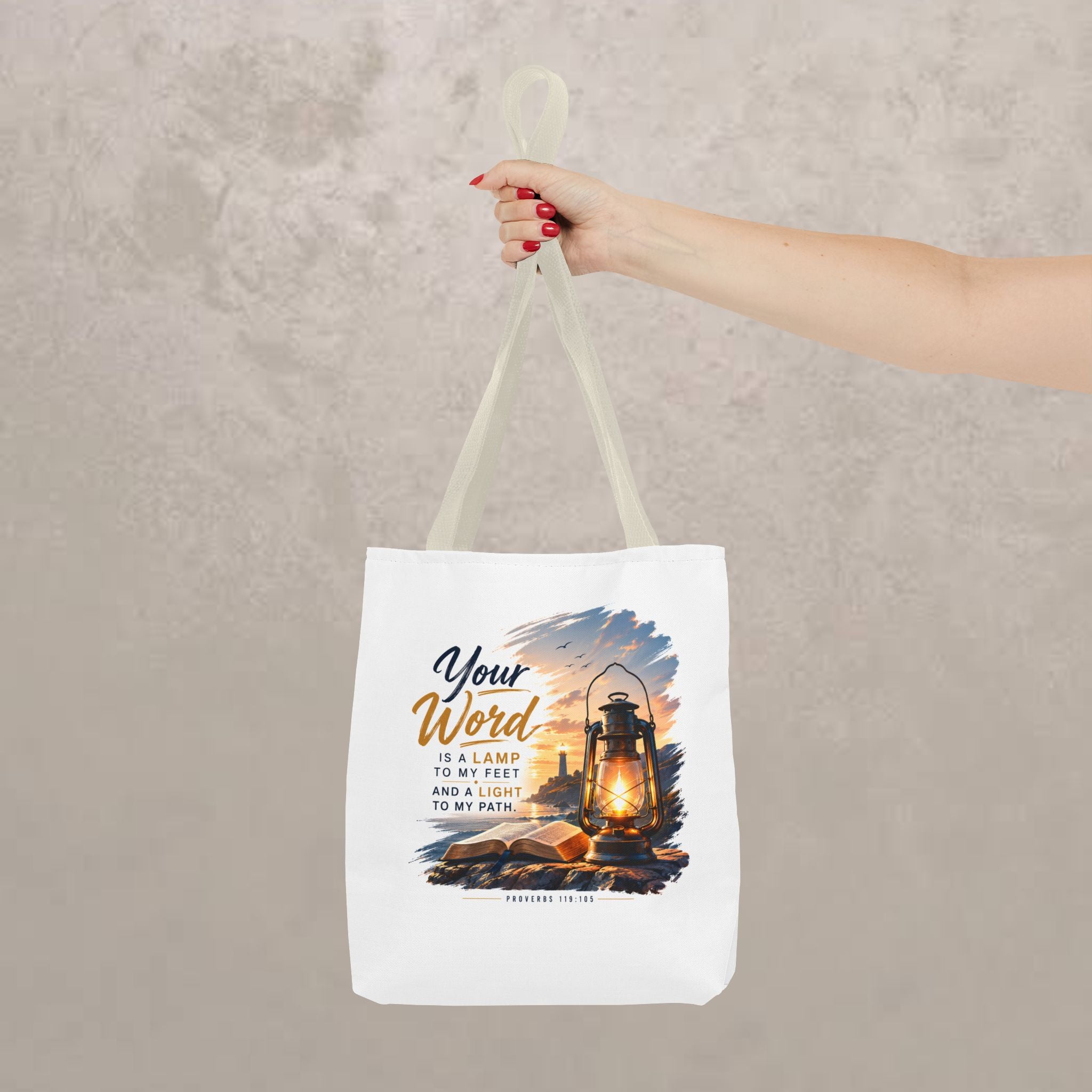 Your Word is a Lamp to My Feet - Tote Bag