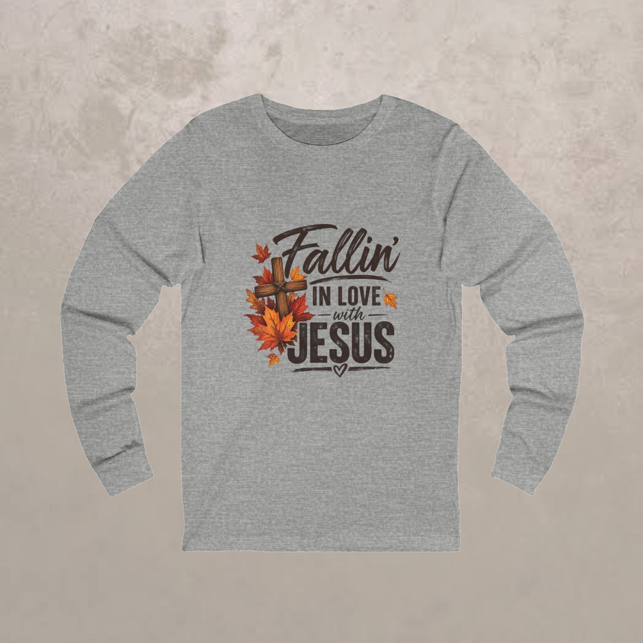 Fallin' in Love with Jesus - Long Sleeve Tee