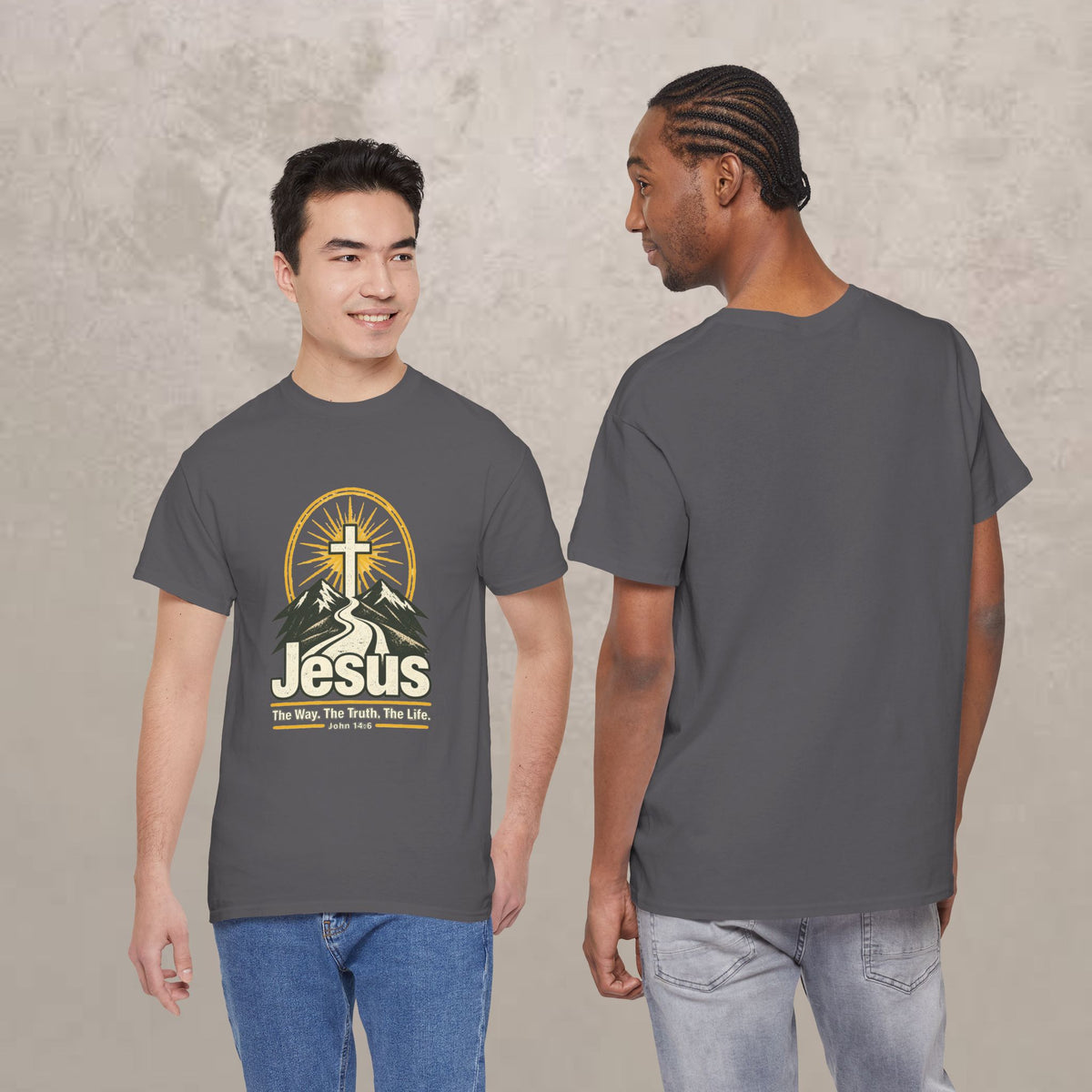 Jesus - The Way, Truth, Life — John 14:6 Unisex Graphic Tee