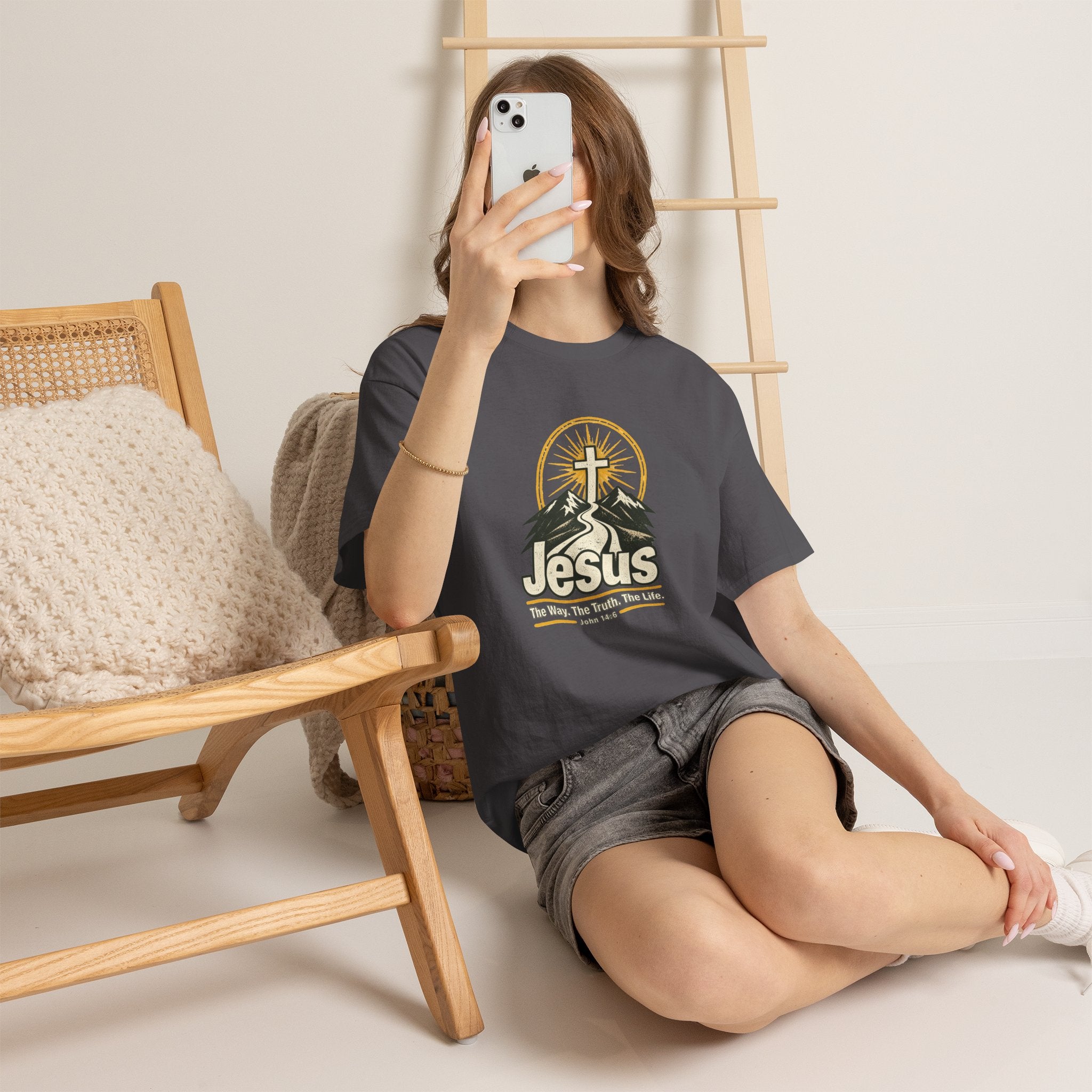 Jesus - The Way, Truth, Life — John 14:6 Unisex Graphic Tee