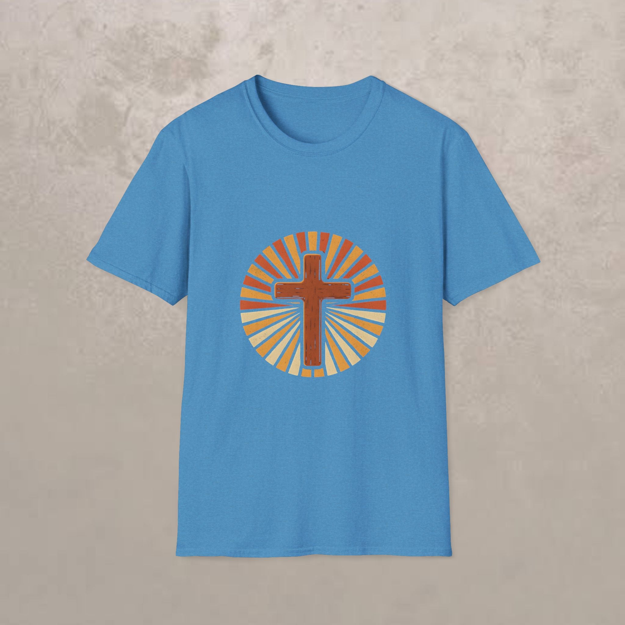 Cross with Sunburst Rays T-Shirt