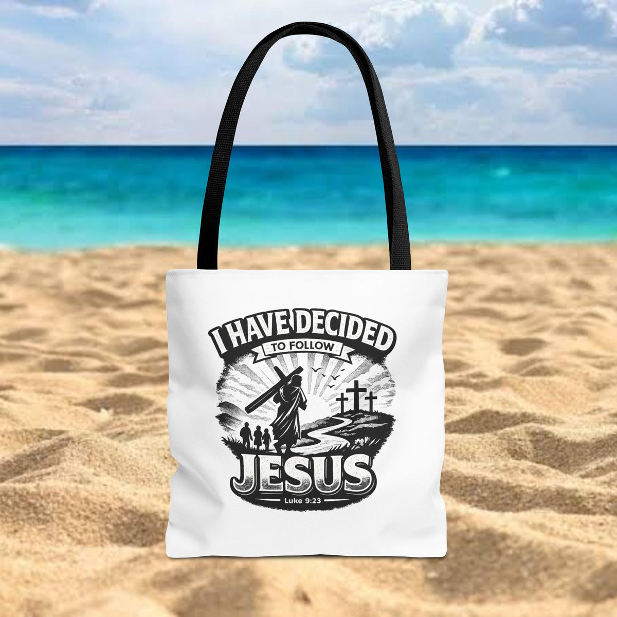 I Have Decided to Follow Jesus Tote Bag — Carryall