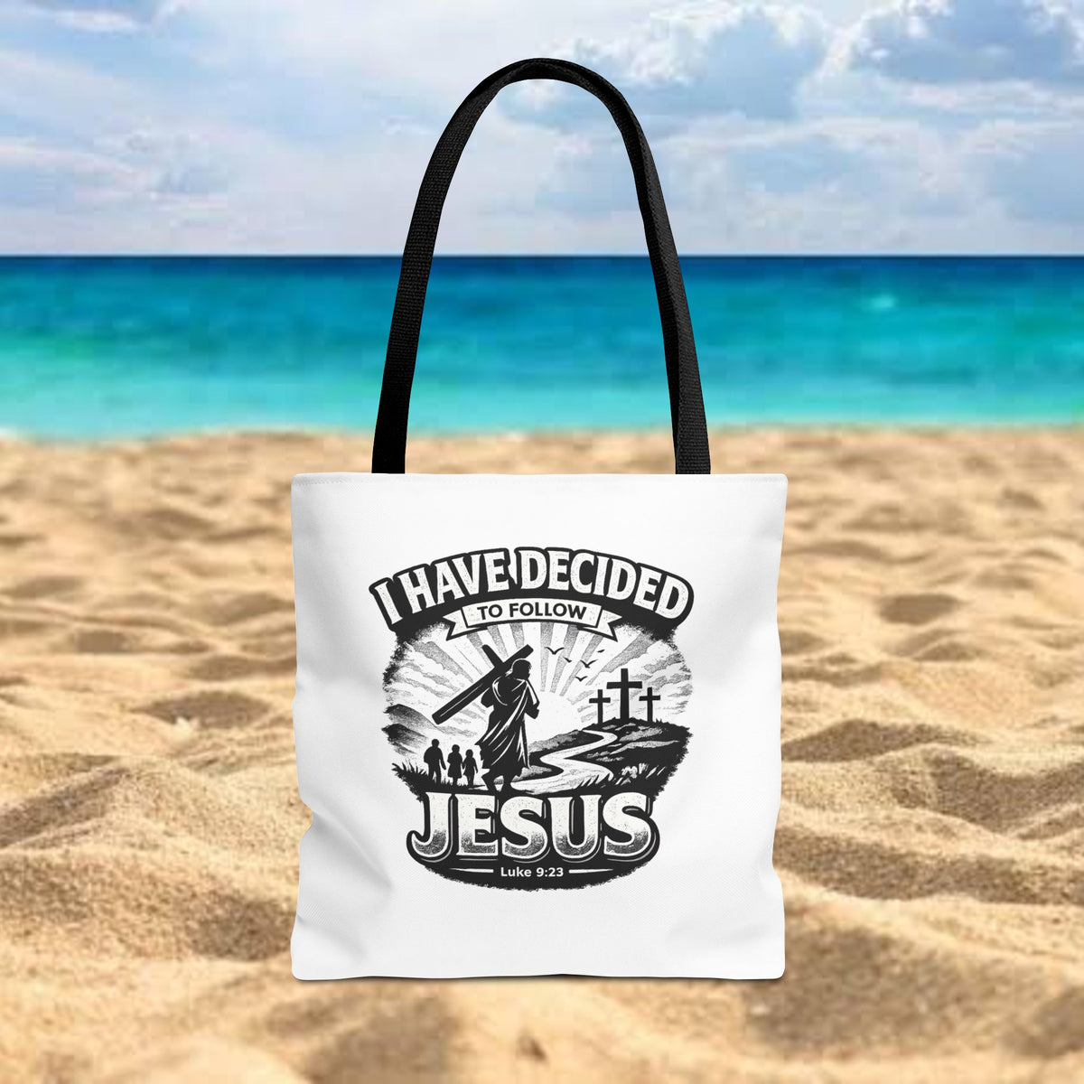 I Have Decided to Follow Jesus Tote Bag — Carryall
