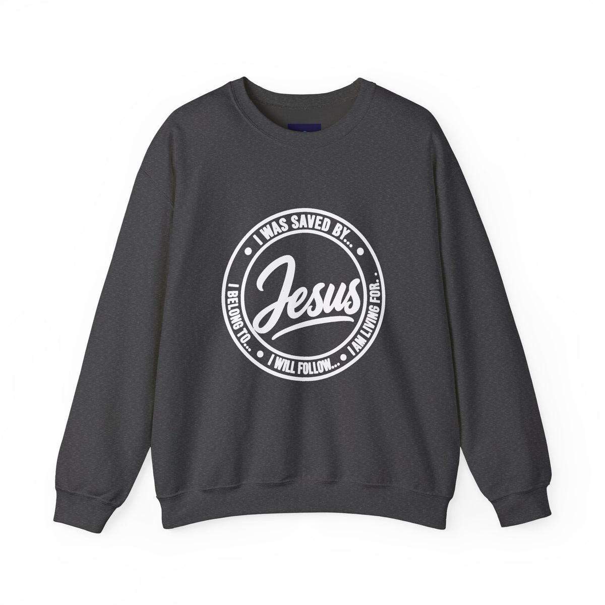 Jesus - I Will Follow - Christian Graphic Sweatshirt/Pullover