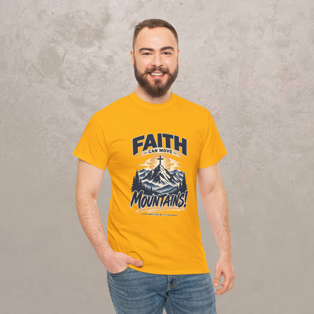 Faith Can Move Mountains Unisex Tee