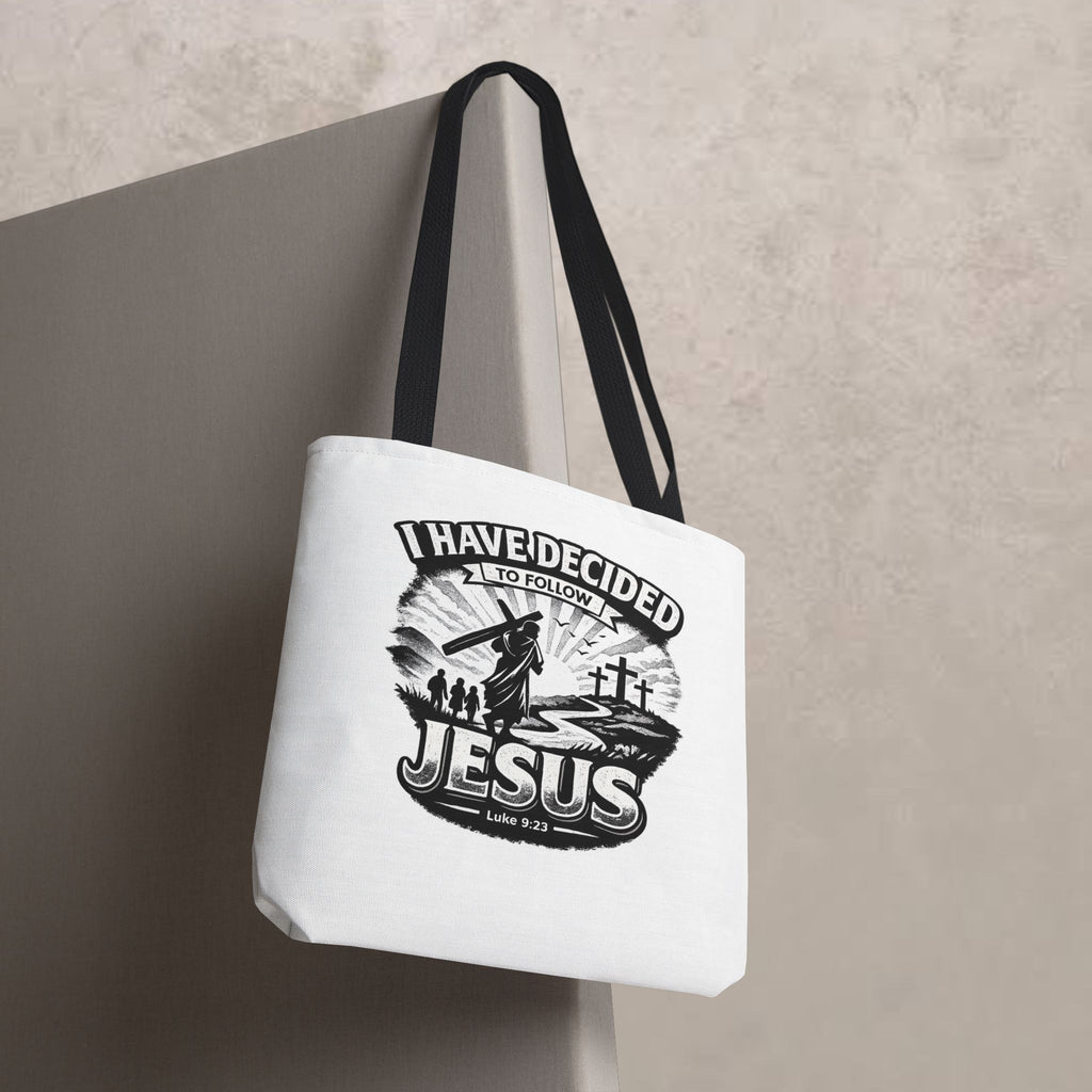 I Have Decided to Follow Jesus Tote Bag — Carryall