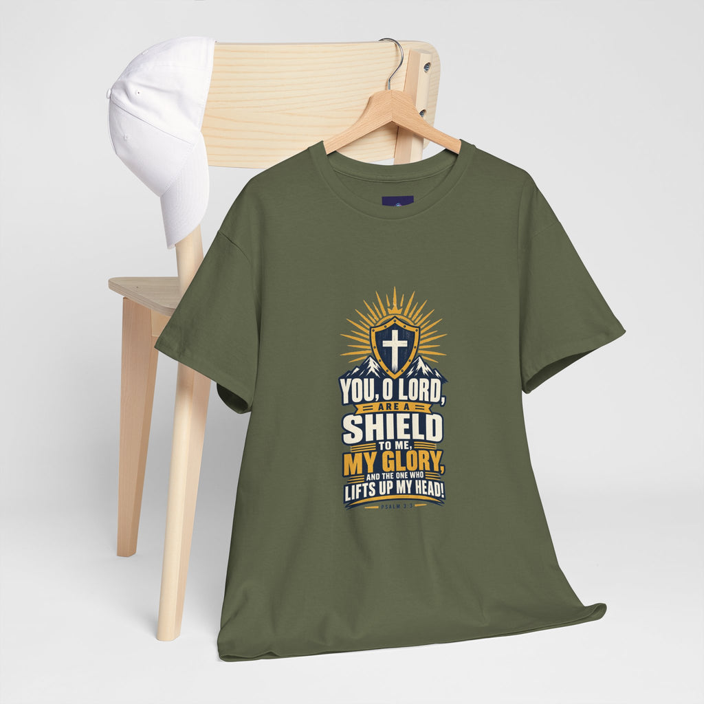 You, O Lord, Are a Shield to Me - Proverbs 3:3 - Unisex Graphic Tee
