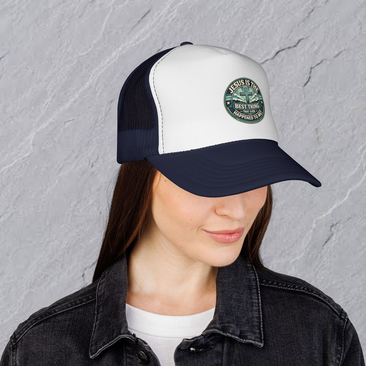 Jesus Is The Best Thing That Ever Happened To Me - Vintage Patch Cap