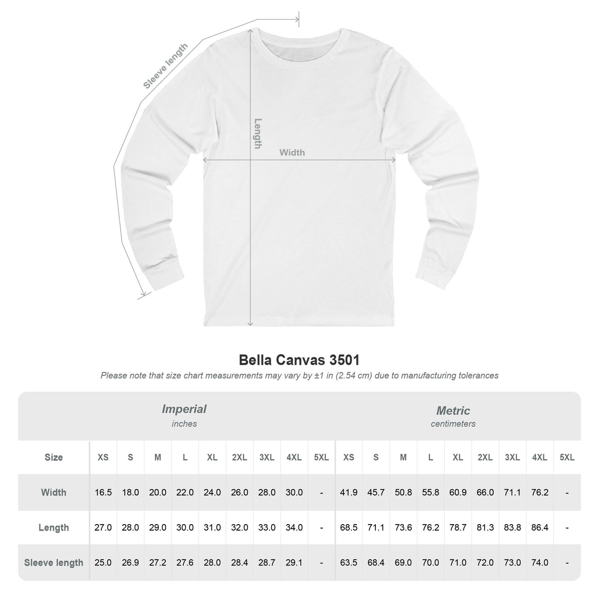 Fall for Jesus - He Never Leaves - Long Sleeve Tee