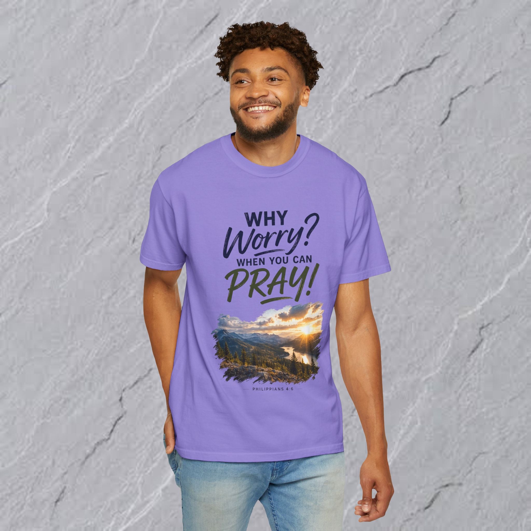 Why Worry - Pray  Christian Tee - Unisex