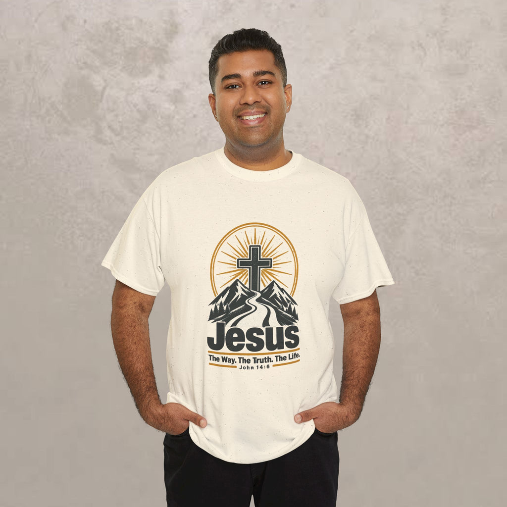 Jesus: The Way, The Truth, The Life - John 14:6 Unisex Graphic Tee